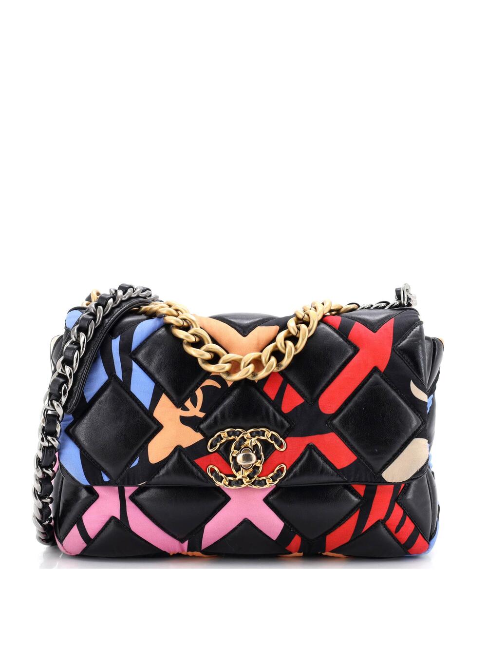 Chanel 19 Flap Bag Quilted Lambskin And #301757C48B